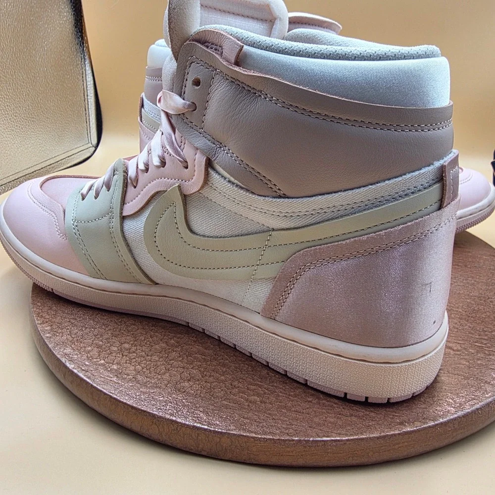 Nike Air Jordan 1 Zoom Air Comfort Pink Glaze High Top Sneakers CT0979-601